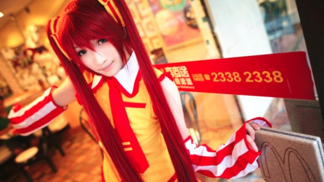 ronald mcdonald as anime