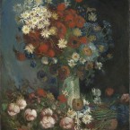'Still life with Meadow Flowers and Roses,' a painting dismissed for years - want to see what they found underneath it? (Image via Kroeller-Mueller Museum)